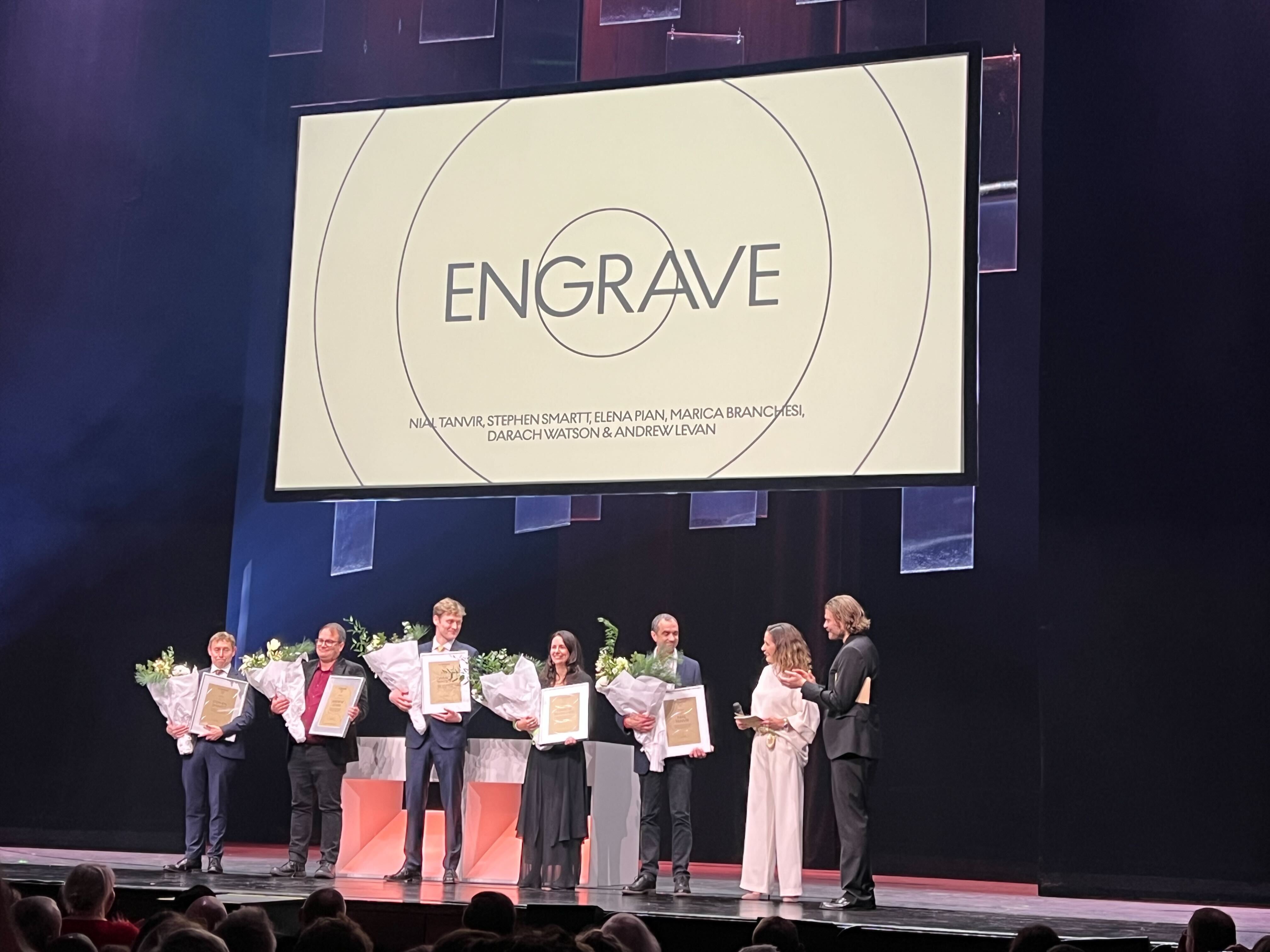ENGRAVE awarded Into Change 2025