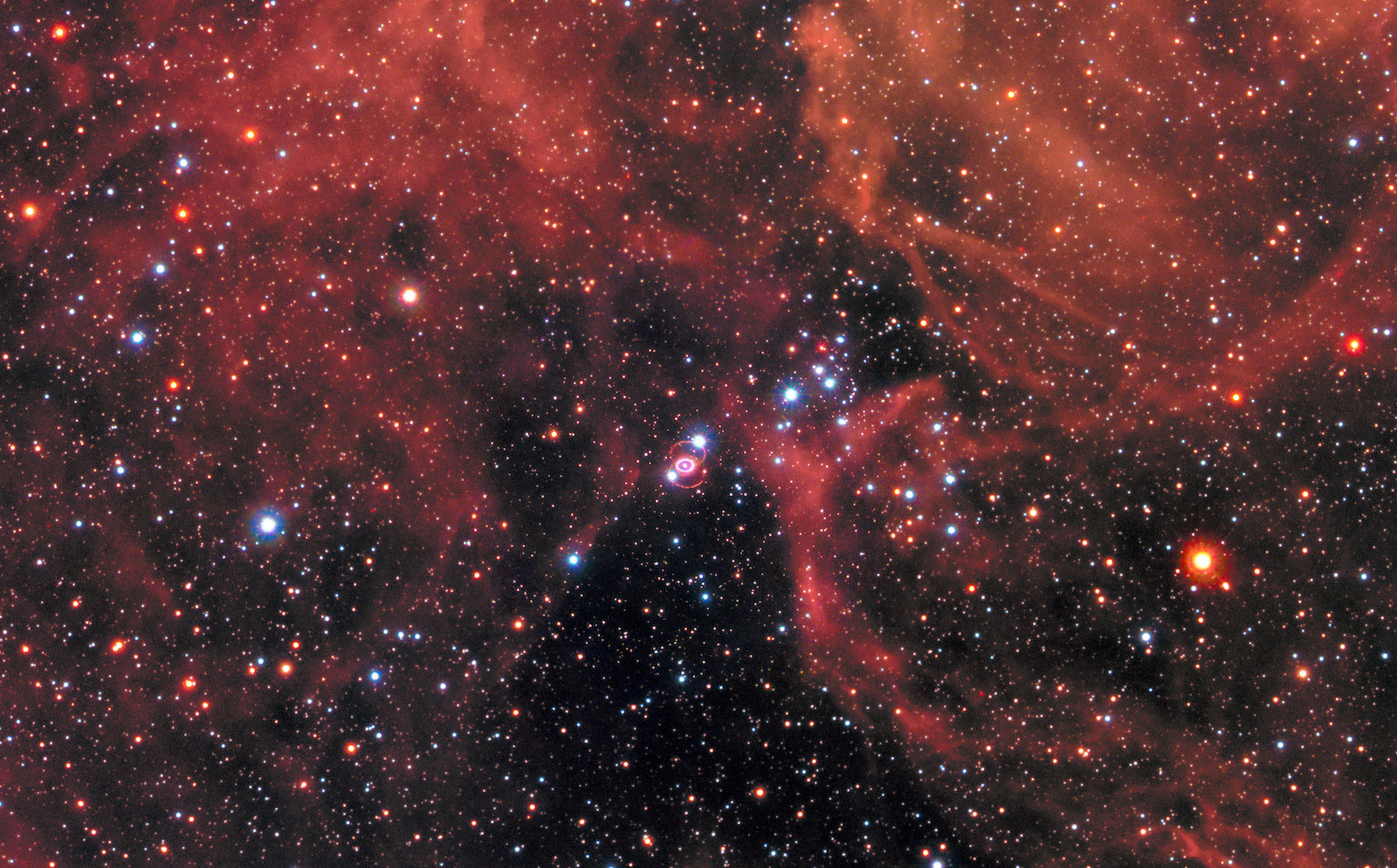 Supernova remnant (illustrative image)