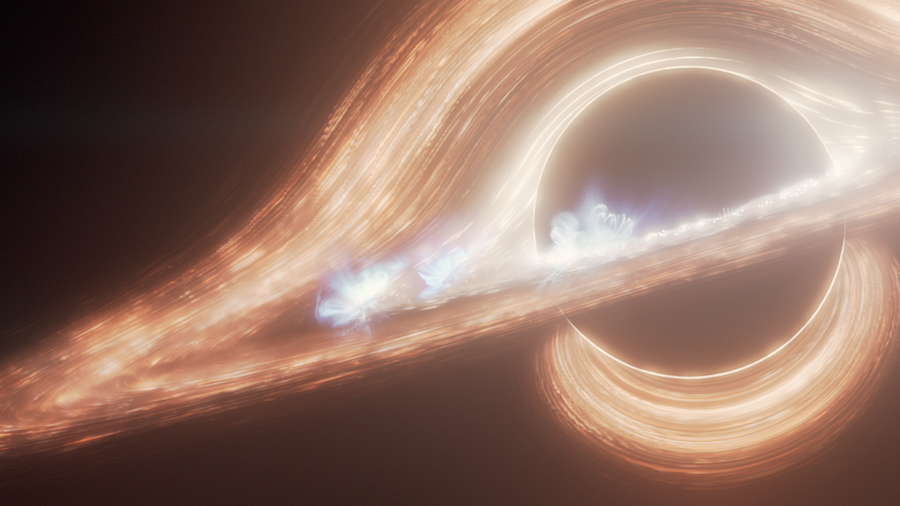Supernova remnant (illustrative image)